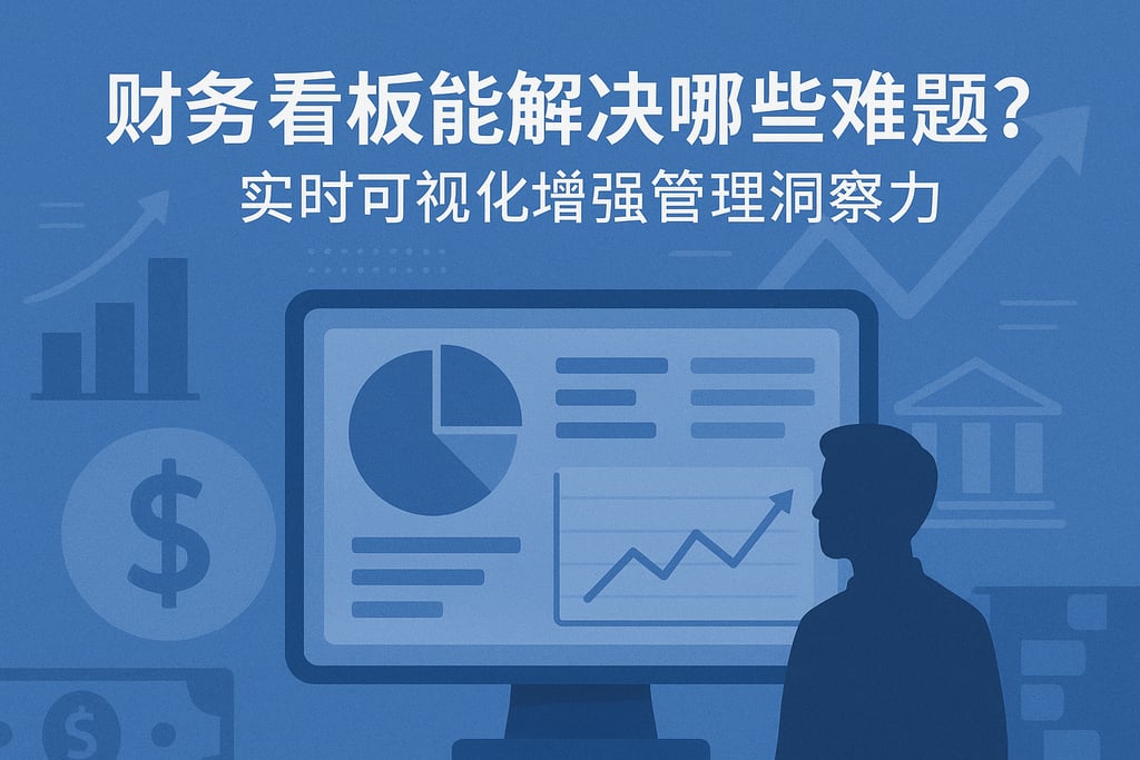 财务看板能解决哪些难题？实时可视化增强管理洞察力