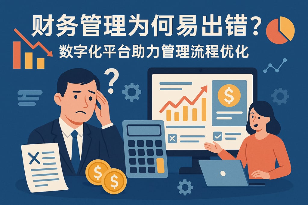 财务管理为何易出错？数字化平台助力管理流程优化