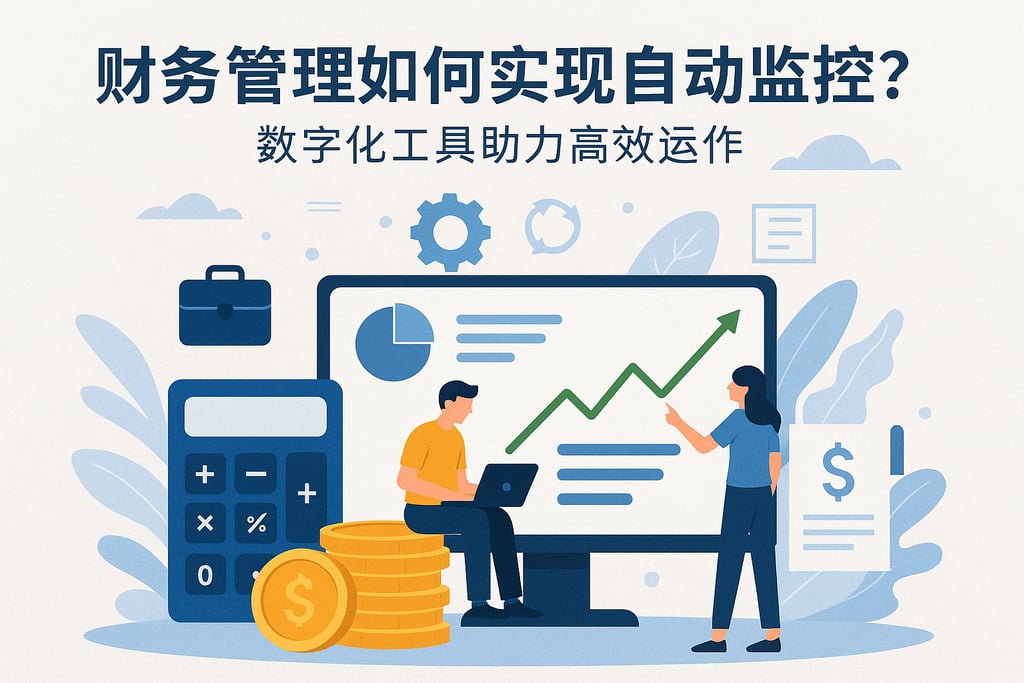 财务管理如何实现自动监控？数字化工具助力高效运作