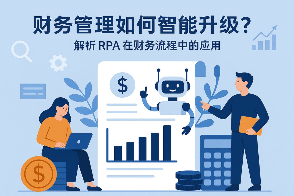财务管理如何智能升级？解析RPA在财务流程中的应用