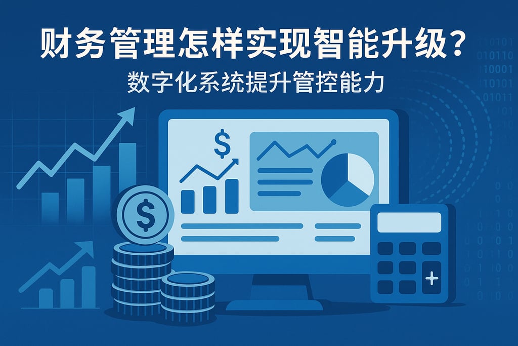 财务管理怎样实现智能升级？数字化系统提升管控能力