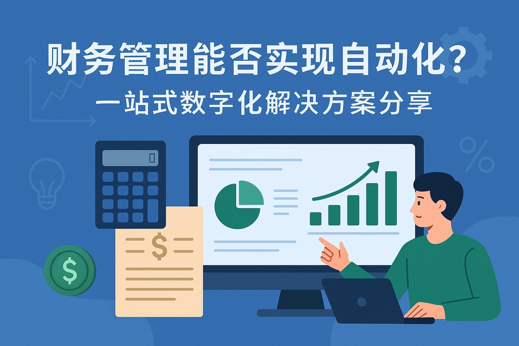 财务管理能否实现自动化？一站式数字化解决方案分享