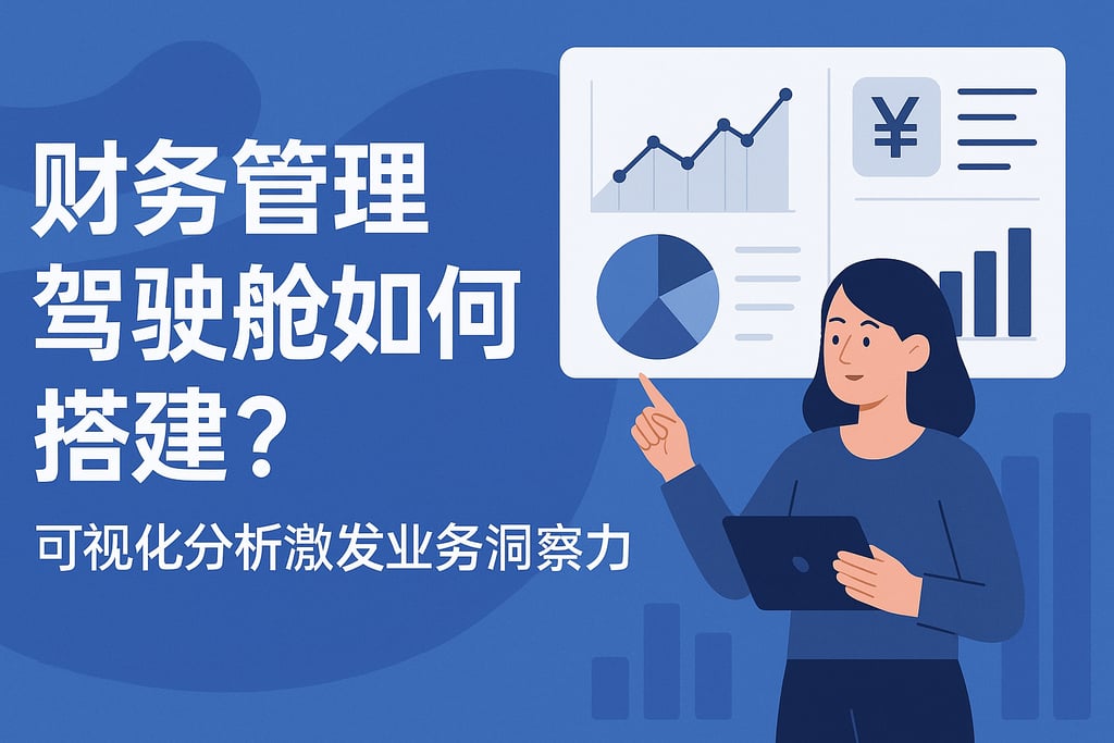 财务管理驾驶舱如何搭建？可视化分析激发业务洞察力