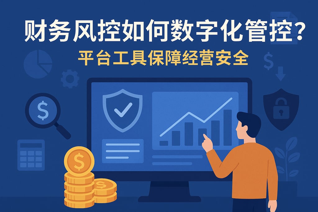 财务风控如何数字化管控？平台工具保障经营安全