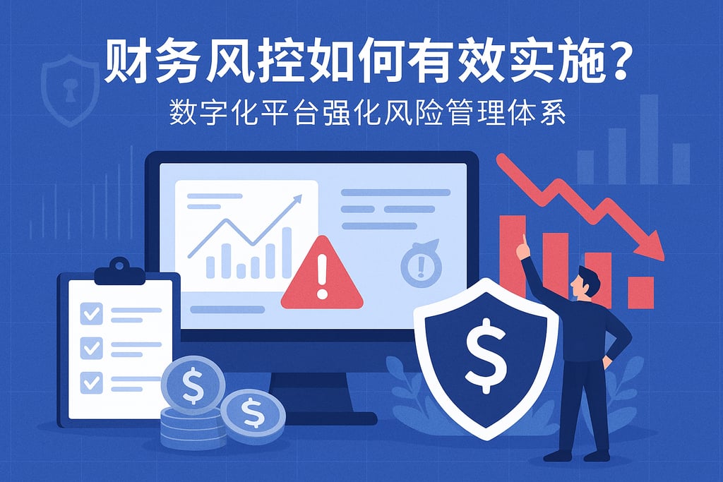 财务风控如何有效实施？数字化平台强化风险管理体系