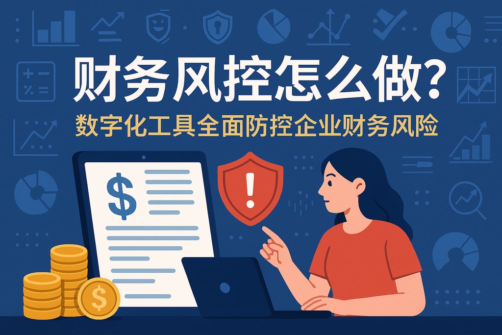 财务风控怎么做？数字化工具全面防控企业财务风险