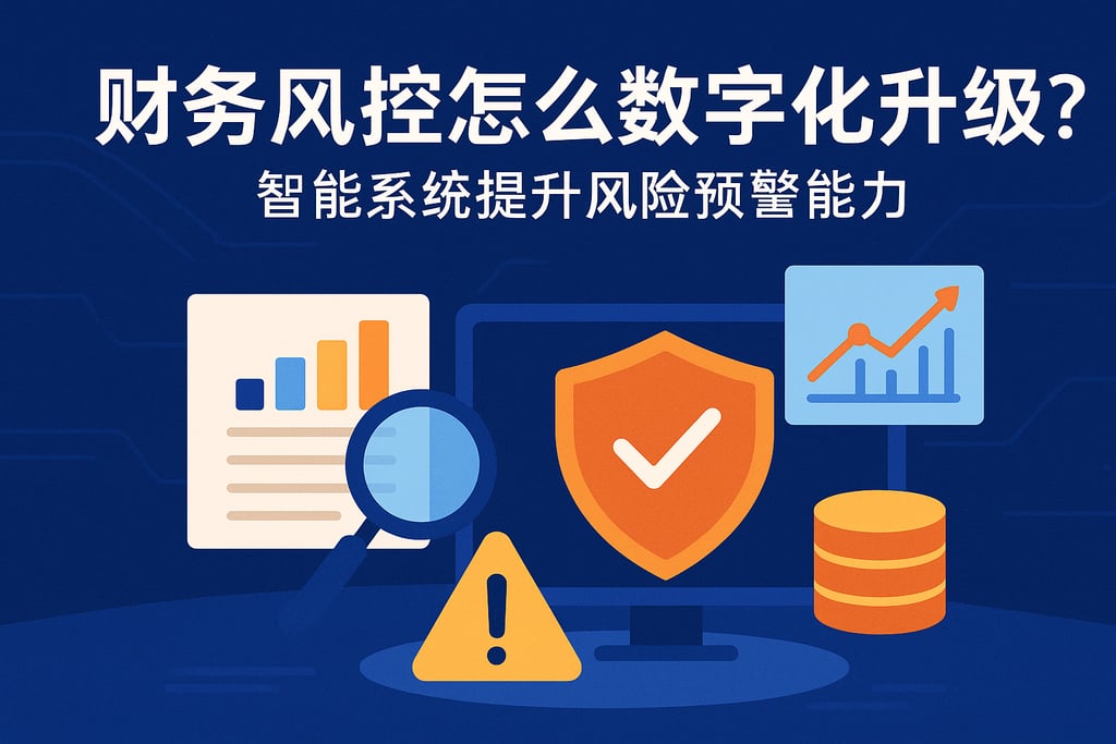 财务风控怎么数字化升级？智能系统提升风险预警能力