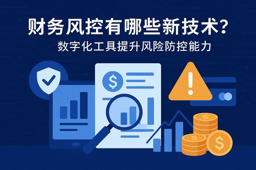 财务风控有哪些新技术？数字化工具提升风险防控能力