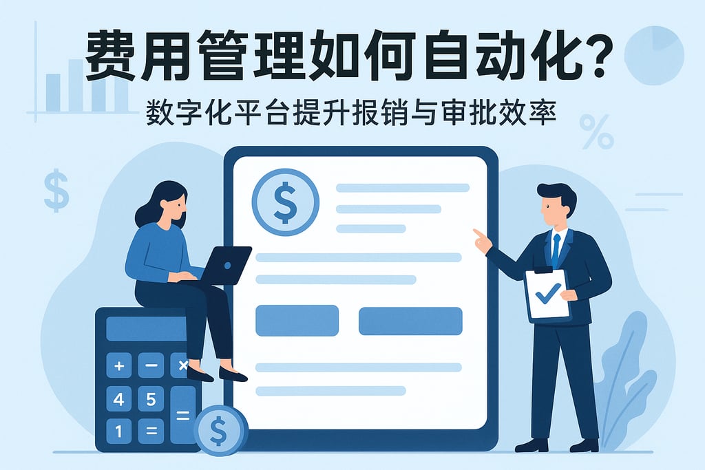 费用管理如何自动化？数字化平台提升报销与审批效率
