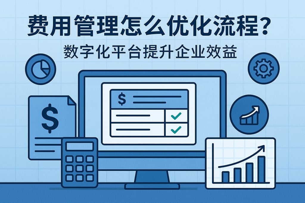 费用管理怎么优化流程？数字化平台提升企业效益
