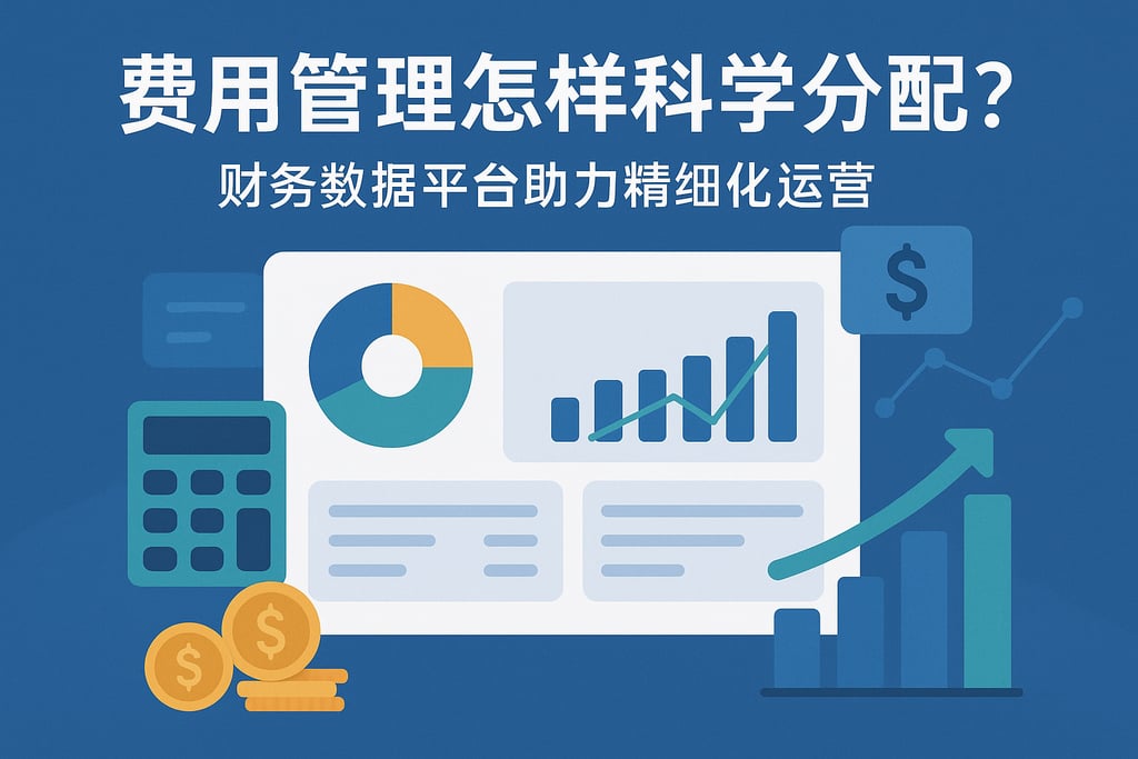 费用管理怎样科学分配？财务数据平台助力精细化运营