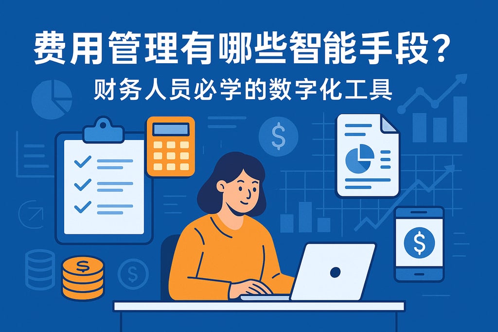 费用管理有哪些智能手段？财务人员必学的数字化工具