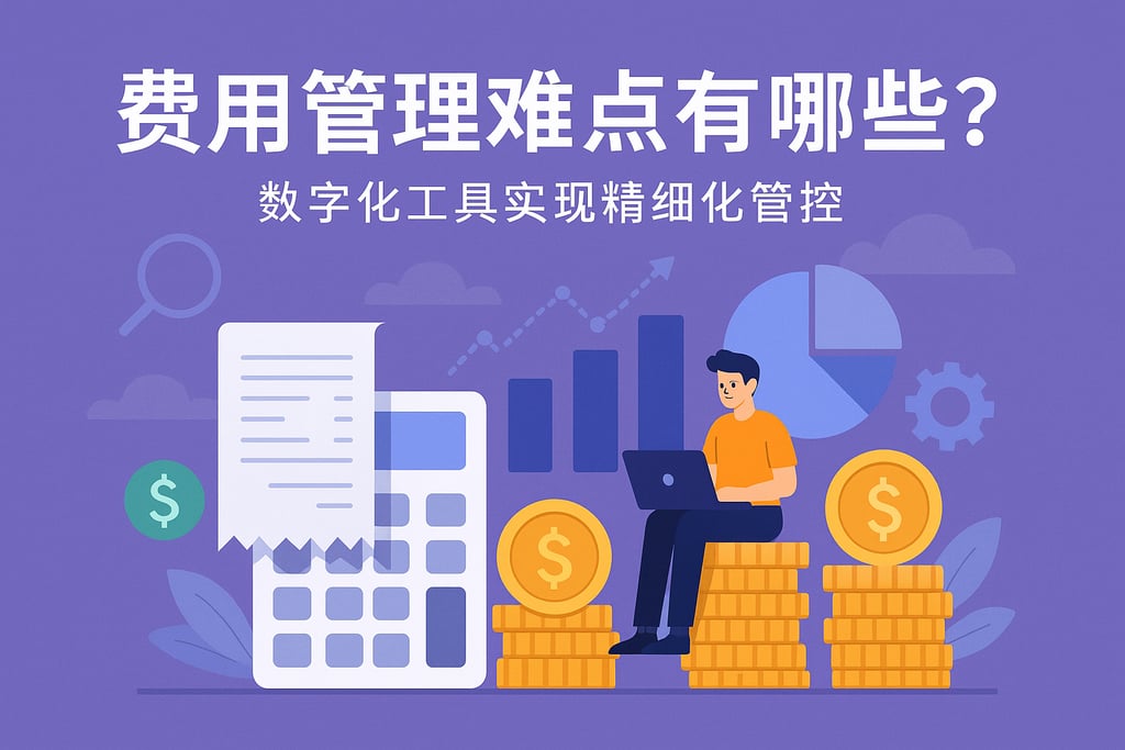 费用管理难点有哪些？数字化工具实现精细化管控