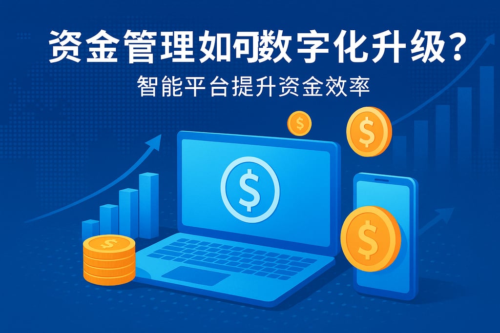 资金管理如何数字化升级？智能平台提升资金效率