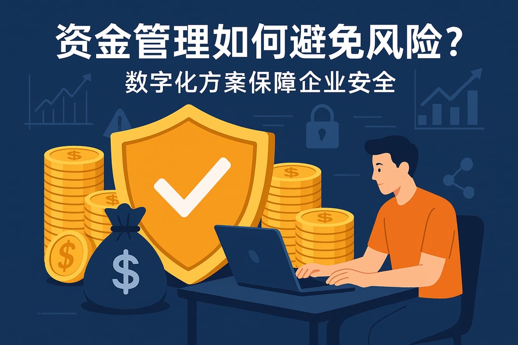 资金管理如何避免风险？数字化方案保障企业安全