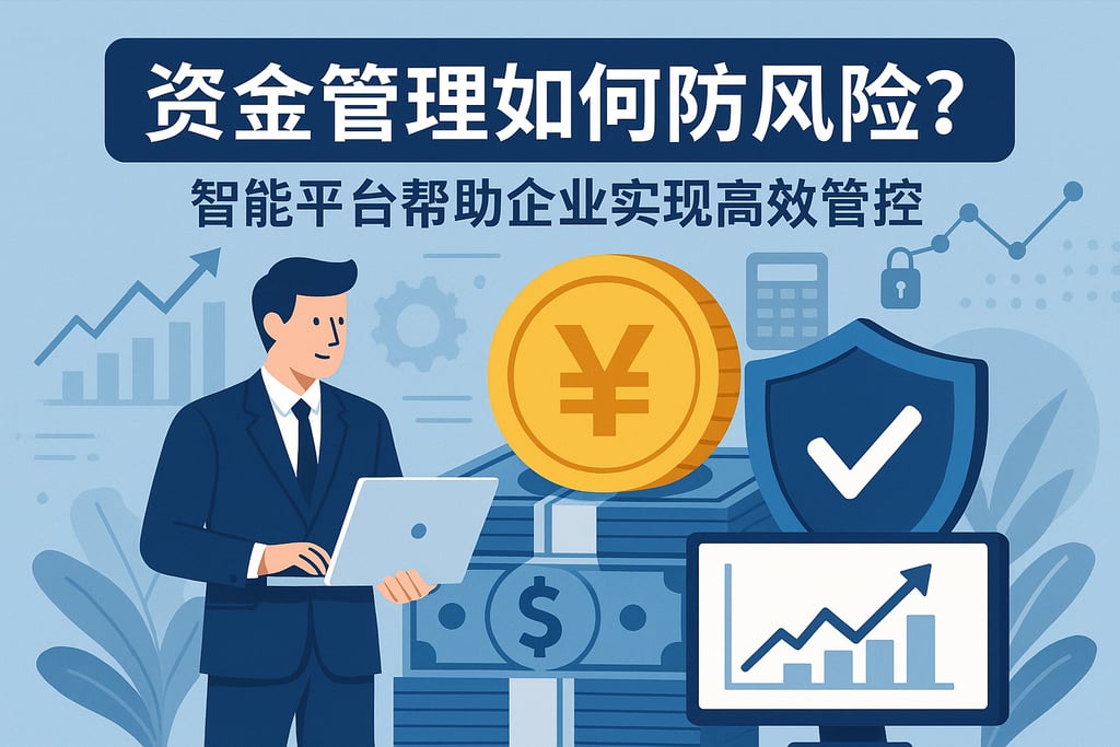 资金管理如何防风险？智能平台帮助企业实现高效管控