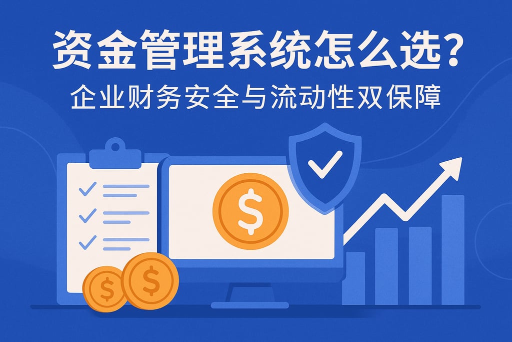 资金管理系统怎么选？企业财务安全与流动性双保障