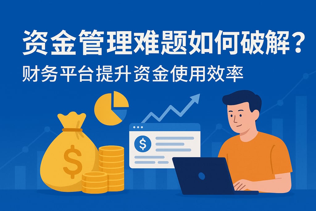 资金管理难题如何破解？财务平台提升资金使用效率
