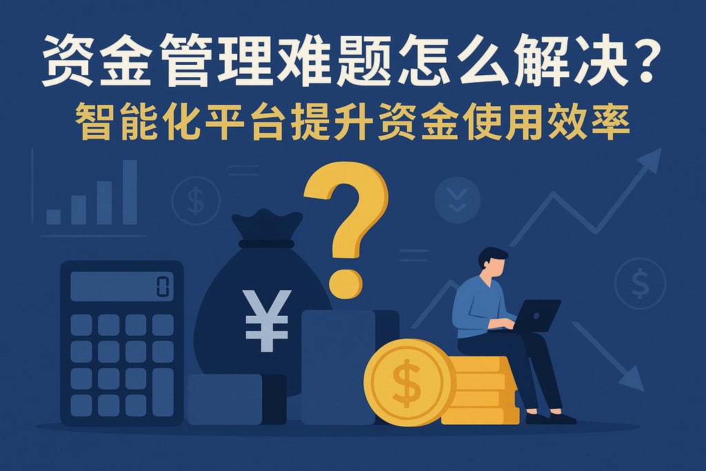 资金管理难题怎么解决？智能化平台提升资金使用效率