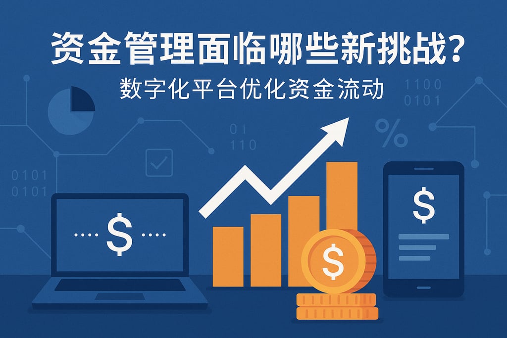 资金管理面临哪些新挑战？数字化平台优化资金流动
