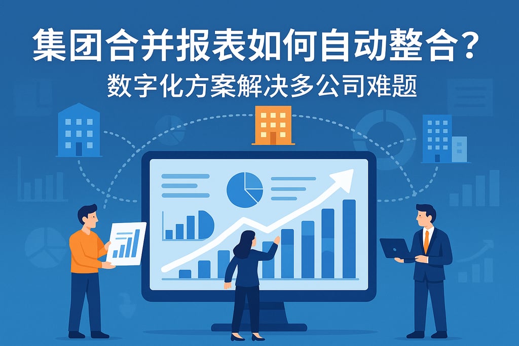 集团合并报表如何自动整合？数字化方案解决多公司难题
