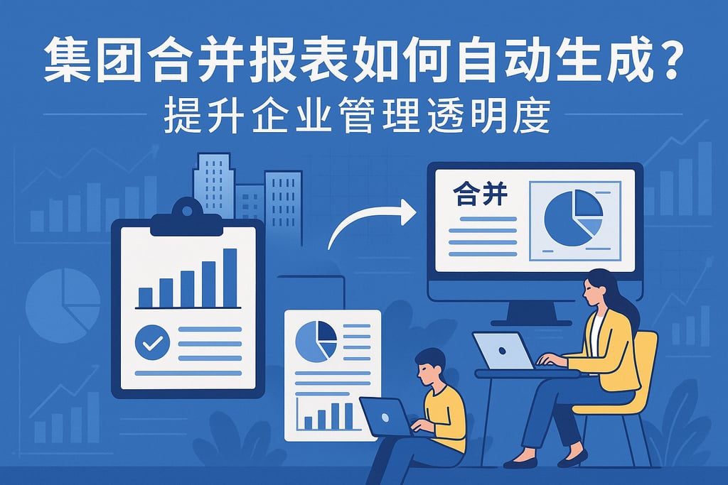 集团合并报表如何自动生成？提升企业管理透明度