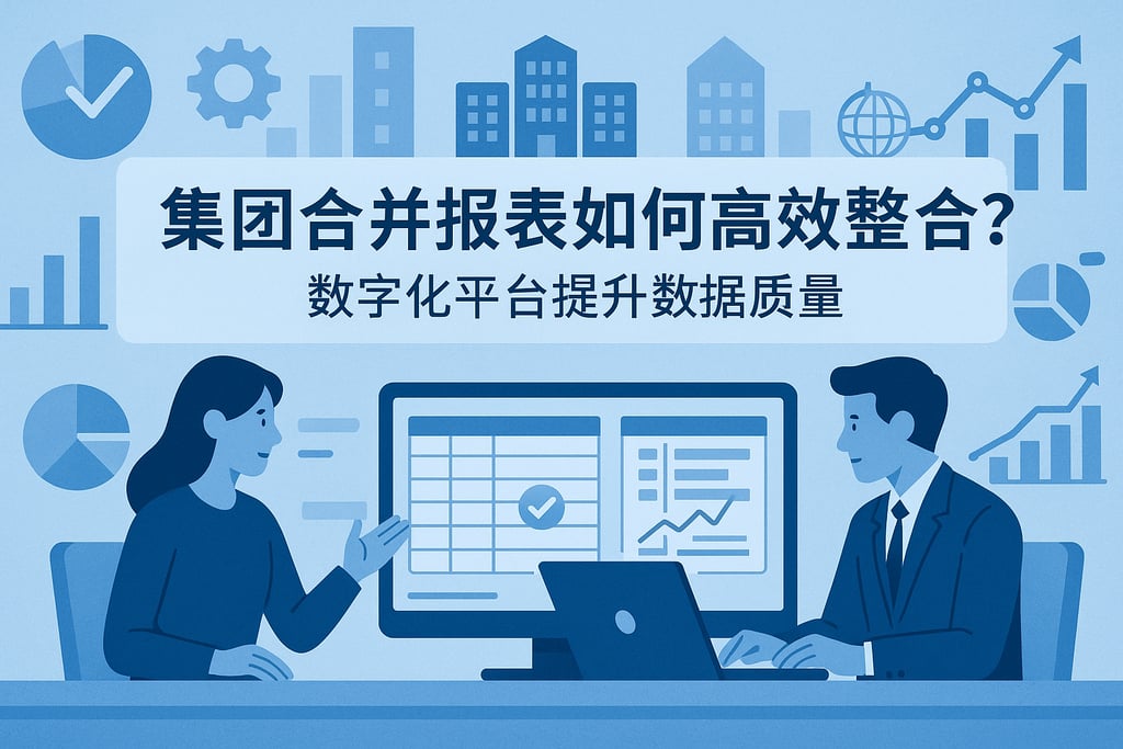 集团合并报表如何高效整合？数字化平台提升数据质量