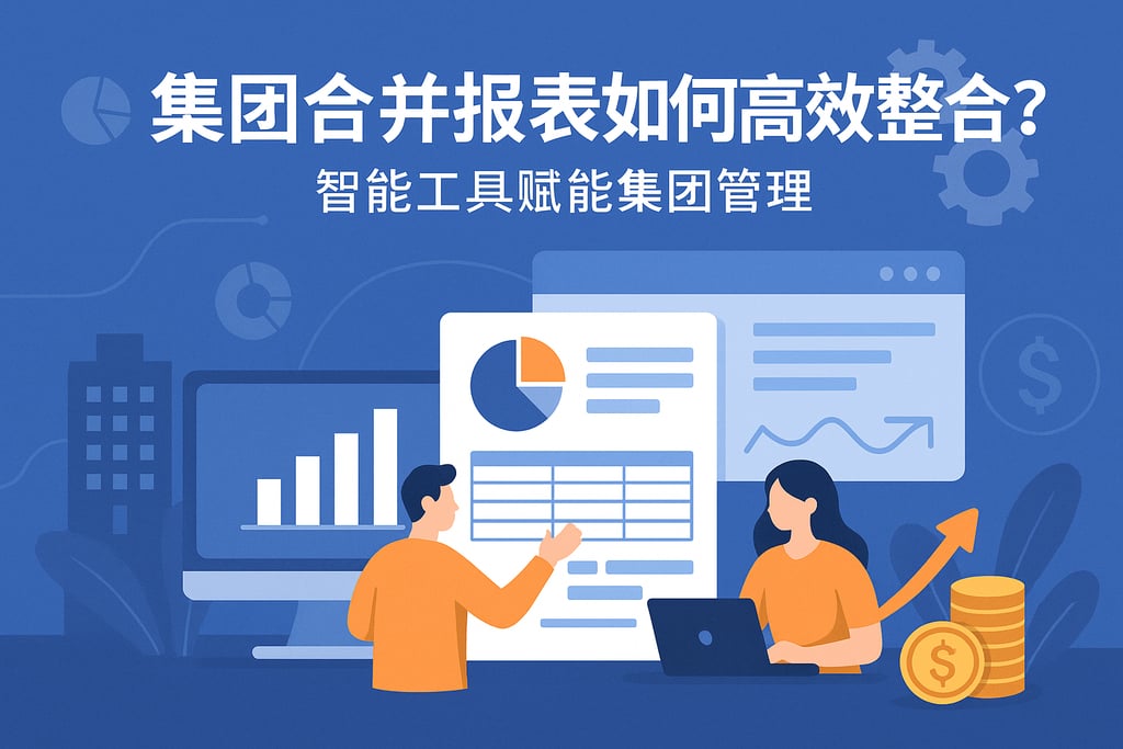 集团合并报表如何高效整合？智能工具赋能集团管理