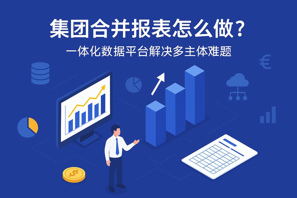 集团合并报表怎么做？一体化数据平台解决多主体难题