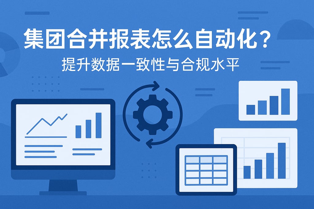 集团合并报表怎么自动化？提升数据一致性与合规水平