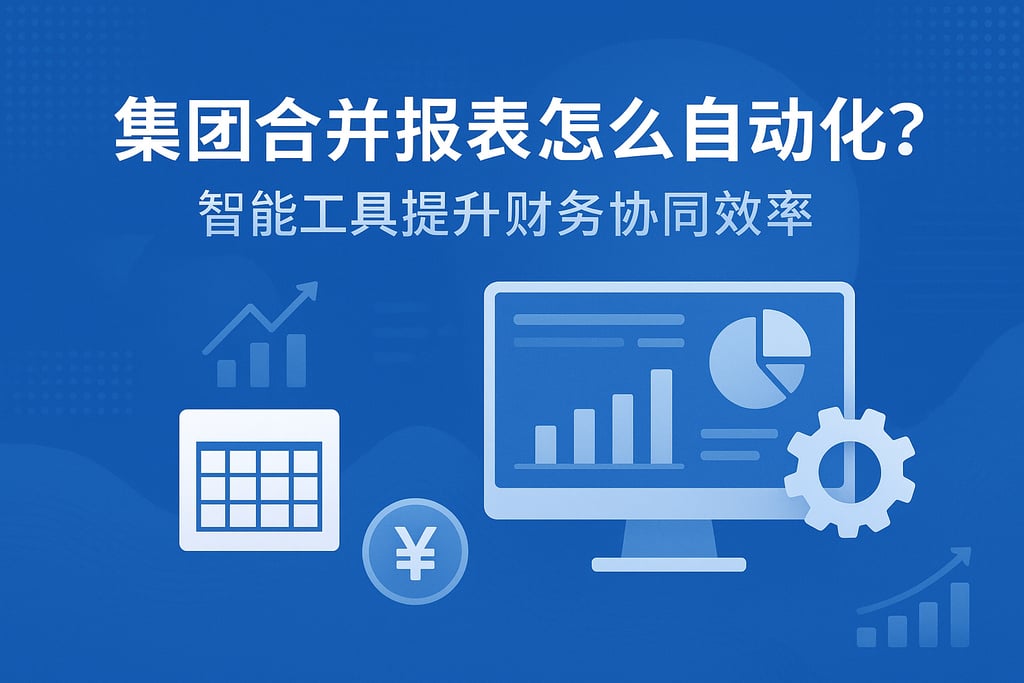 集团合并报表怎么自动化？智能工具提升财务协同效率