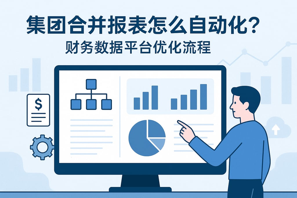 集团合并报表怎么自动化？财务数据平台优化流程