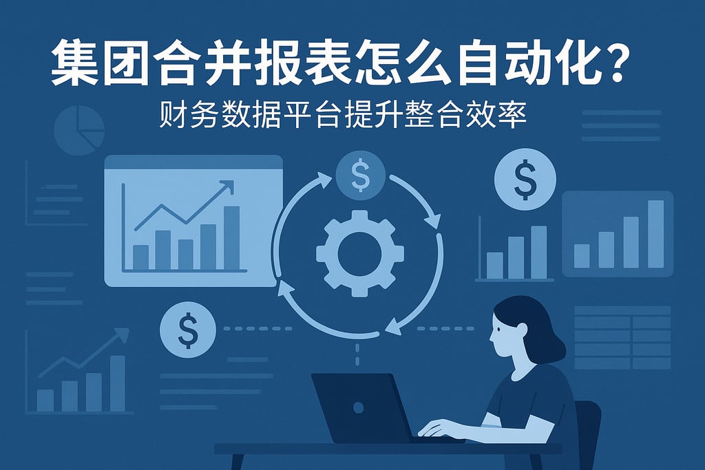 集团合并报表怎么自动化？财务数据平台提升整合效率