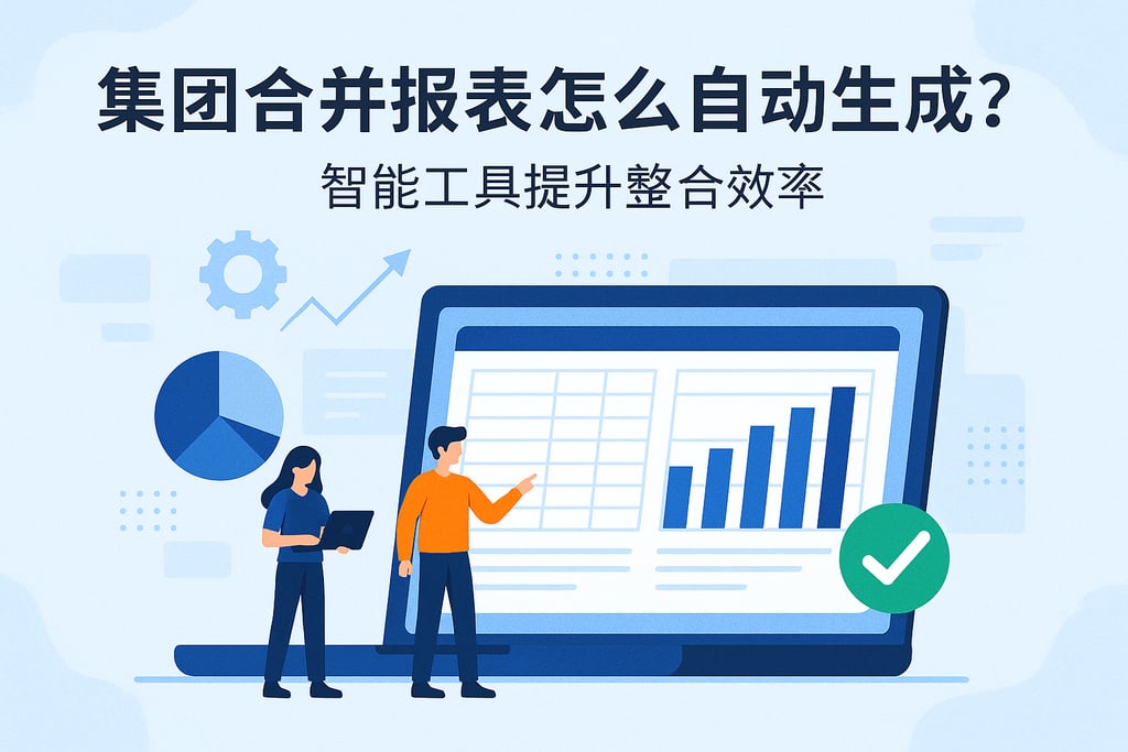集团合并报表怎么自动生成？智能工具提升整合效率
