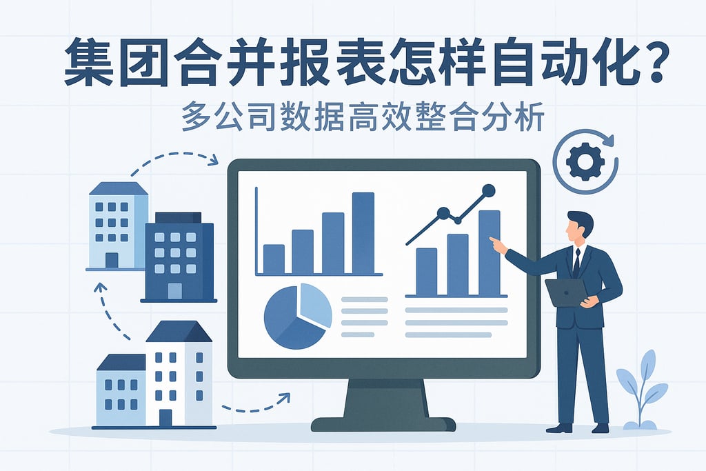 集团合并报表怎样自动化？多公司数据高效整合分析