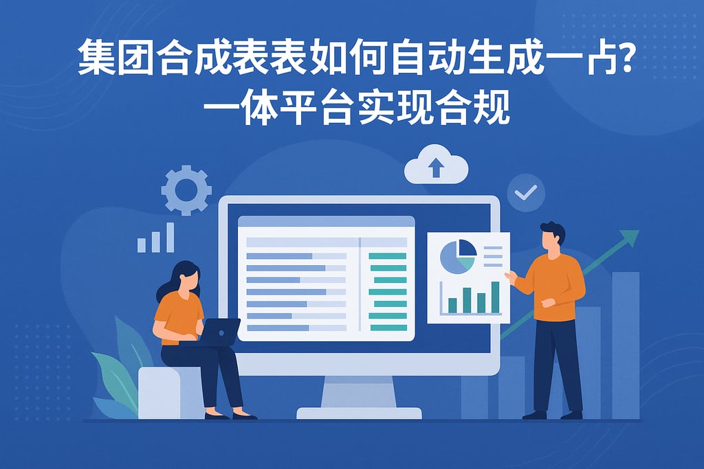集团合并报表怎样自动生成？一体化平台实现合规