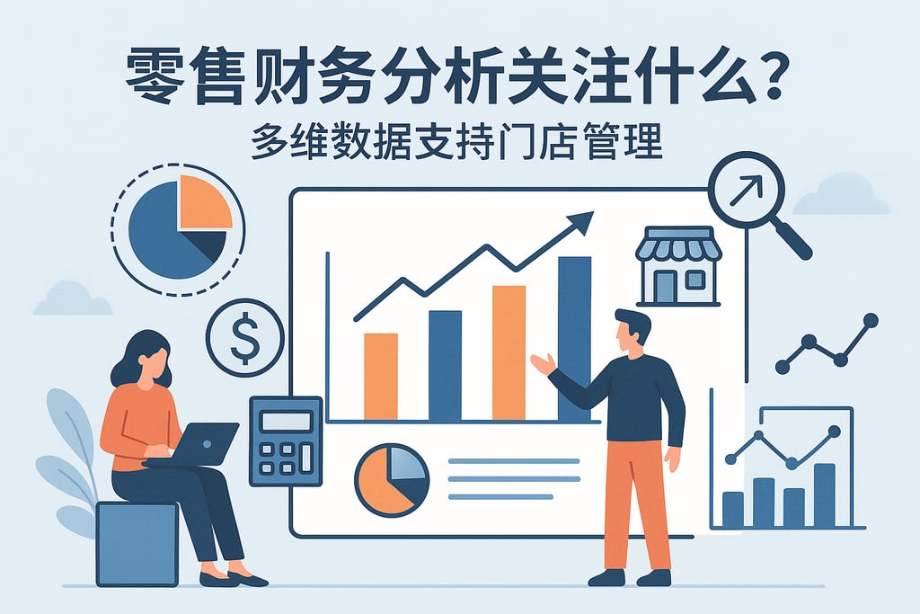 零售财务分析关注什么？多维数据支持门店管理