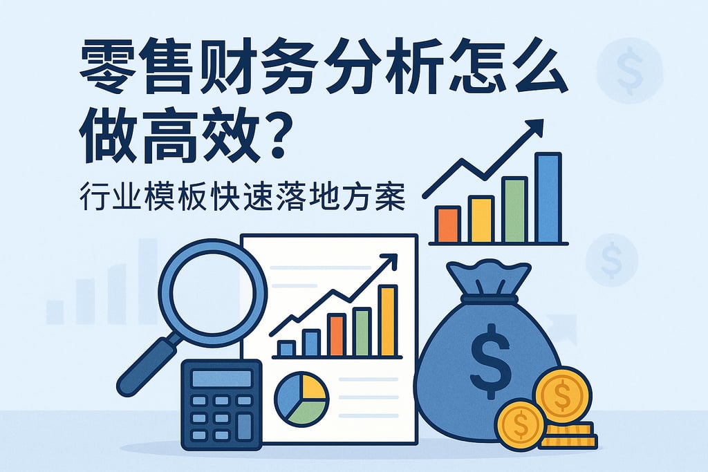 零售财务分析怎么做高效？行业模板快速落地方案