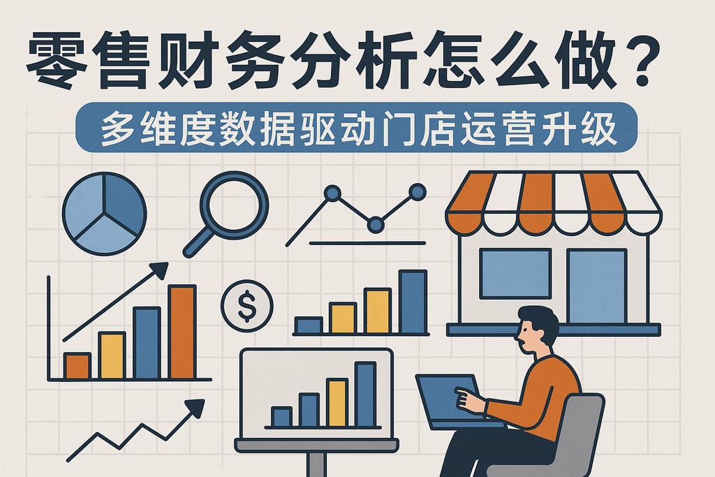 零售财务分析怎么做？多维度数据驱动门店运营升级