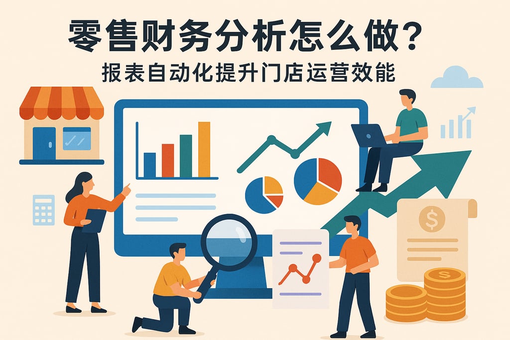 零售财务分析怎么做？报表自动化提升门店运营效能
