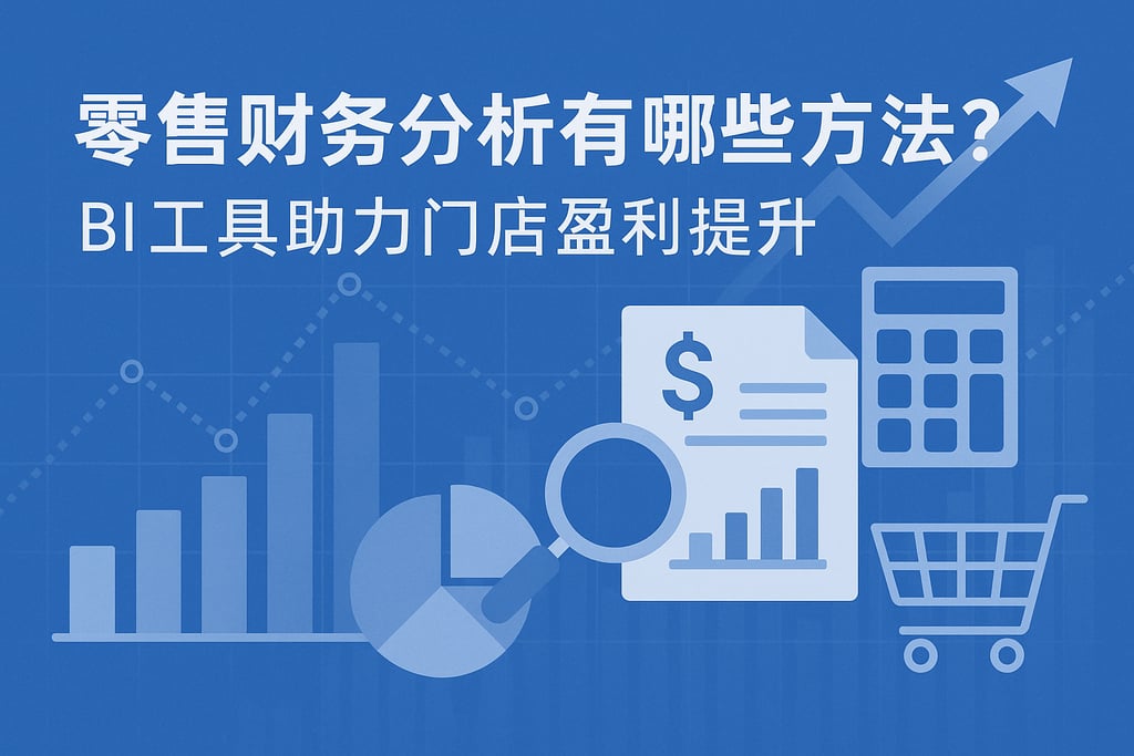 零售财务分析有哪些方法？BI工具助力门店盈利提升