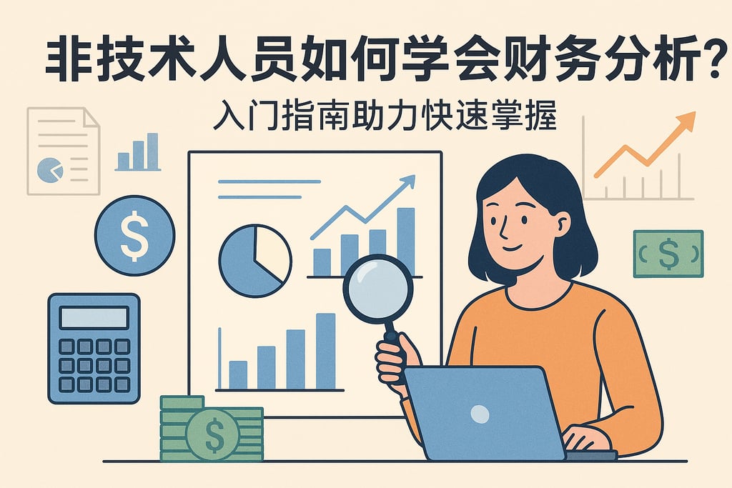 非技术人员如何学会财务分析？入门指南助力快速掌握