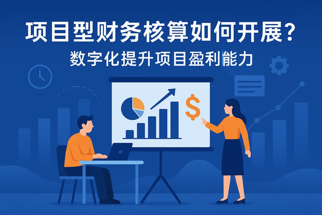 项目型财务核算如何开展？数字化提升项目盈利能力