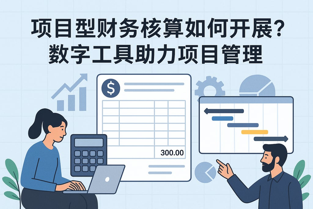项目型财务核算如何开展？数字工具助力项目管理