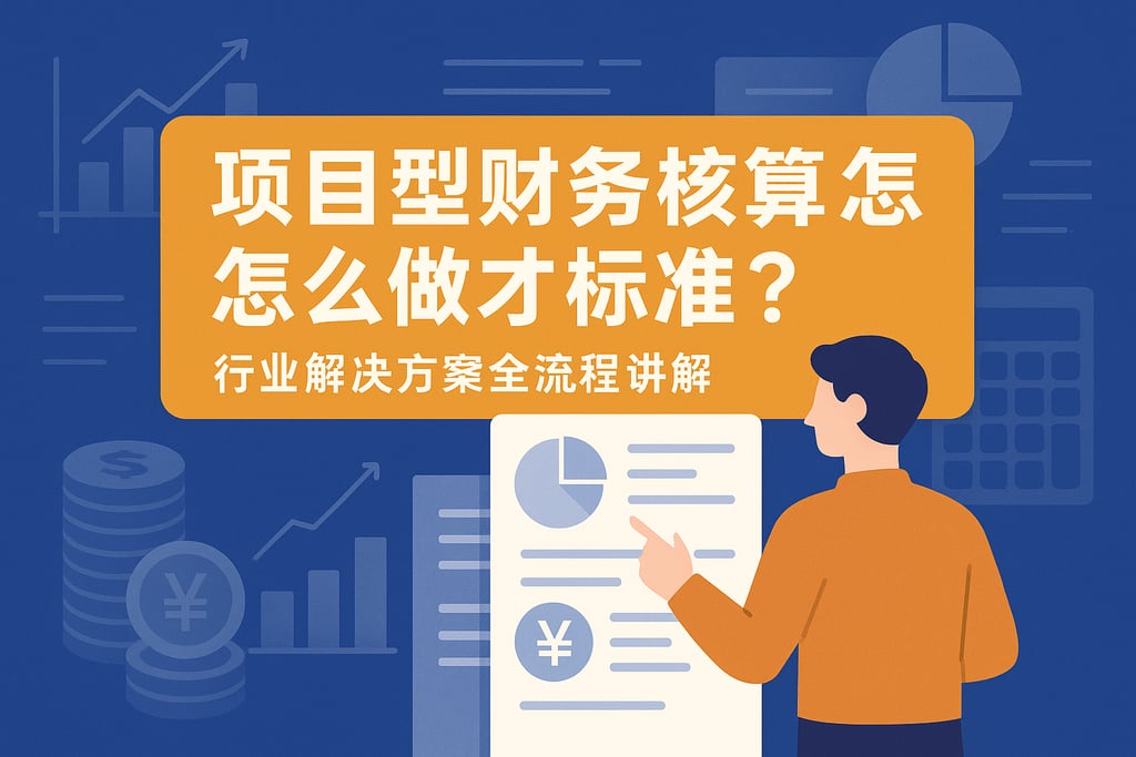 项目型财务核算怎么做才标准？行业解决方案全流程讲解