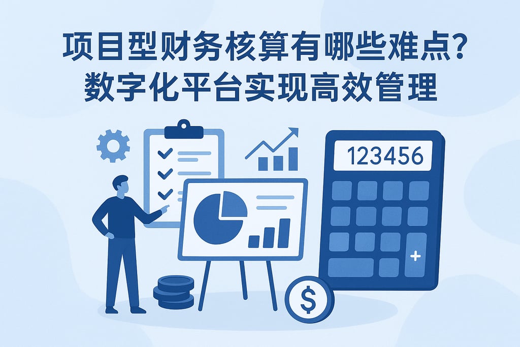 项目型财务核算有哪些难点？数字化平台实现高效管理