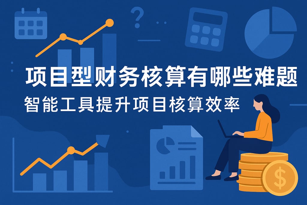 项目型财务核算有哪些难题？智能工具提升项目核算效率