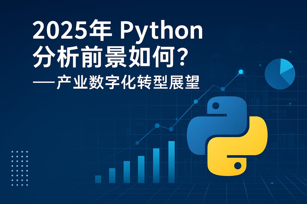 2025年Python分析前景如何？产业数字化转型展望