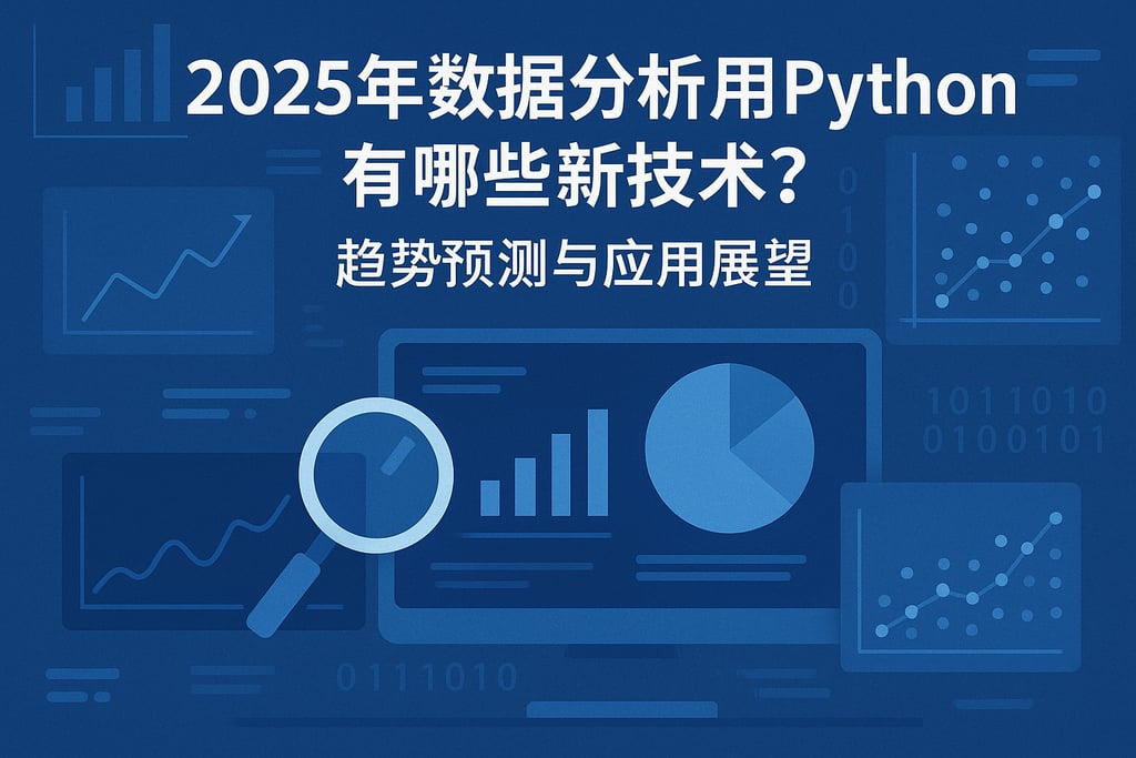 2025年数据分析用Python有哪些新技术？趋势预测与应用展望