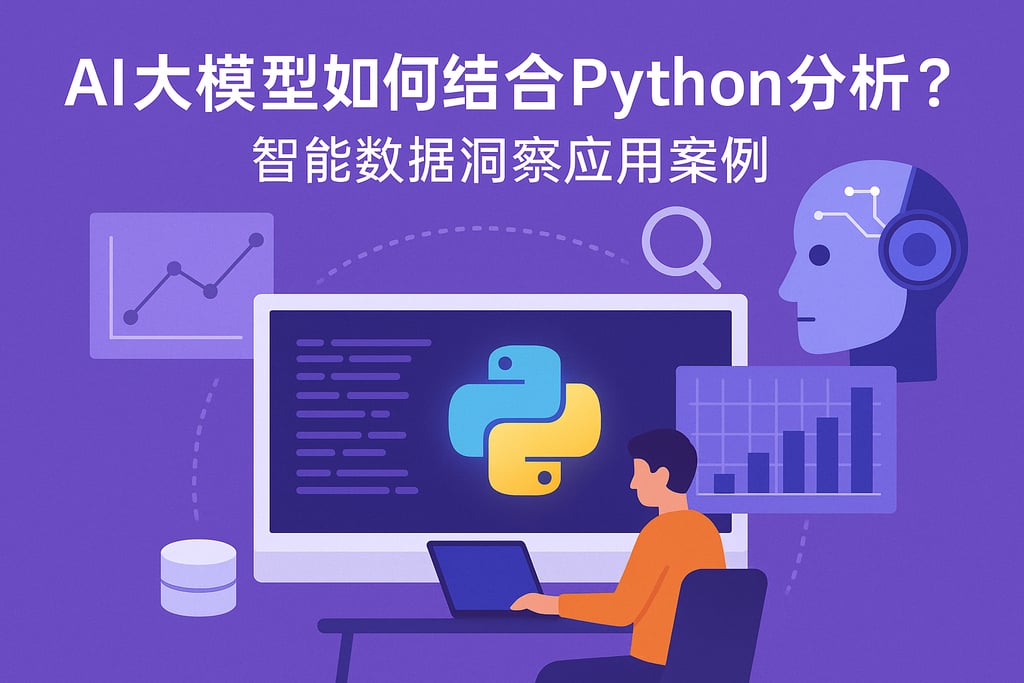 AI大模型如何结合Python分析？智能数据洞察应用案例
